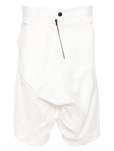 Leon Emanuel Blanck Drop-crotch Shorts In White
