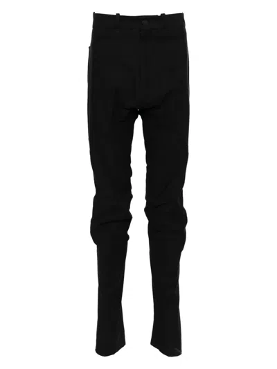 Leon Emanuel Blanck Drop-crotch Trousers In Black