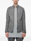 Leon Emanuel Blanck Forced Perspective Jacket In Gray