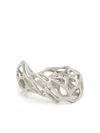 Leon Emanuel Blanck Fracture Ring In Silver