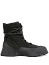 Leon Emanuel Blanck High-top Sneakers In Gray