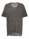 Leon Emanuel Blanck Round-neck T-shirt In Gray