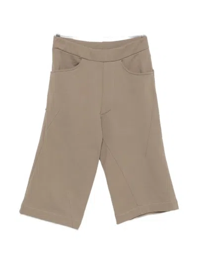 Leon Emanuel Blanck Three-quarter Cropped Trousers In Brown