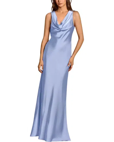 Leon Gori Anette Maxi Dress In Blue
