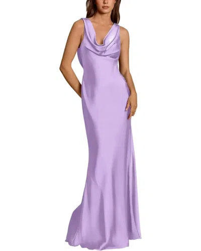 Leon Gori Anette Maxi Dress In Brown