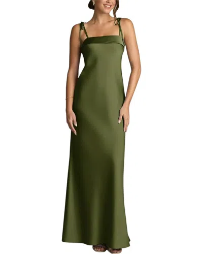 Leon Gori Anette Maxi Dress In Green