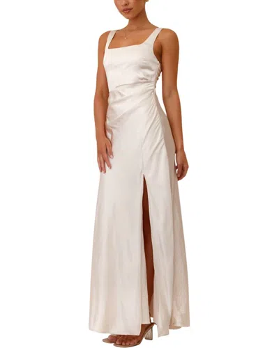 Leon Gori Anette Maxi Dress In White