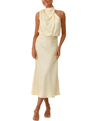 Leon Gori Anette Midi Dress In Multi