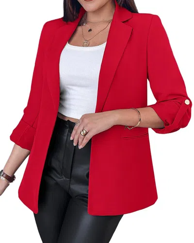 Leon Gori Blazer In Red