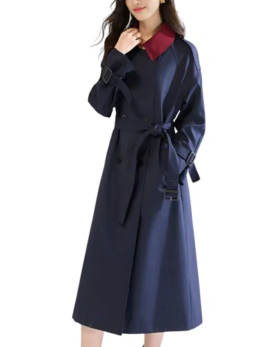 Leon Gori Cloak In Blue