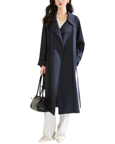 Leon Gori Cloak In Blue