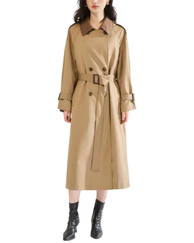 Leon Gori Cloak In Brown