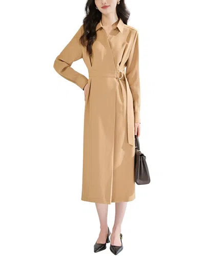 Leon Gori Cloak In Brown