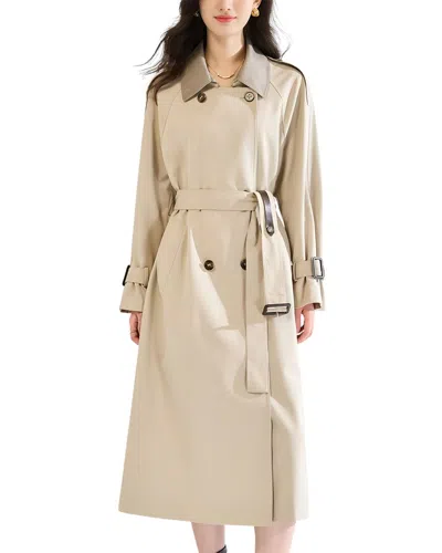 Leon Gori Cloak In Neutral
