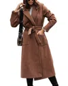 Leon Gori Coat In Brown