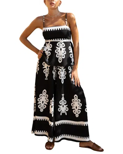 Leon Gori Leon 2pc Top & Skirt Set In Black