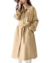 Leon Gori Linen-blend Cloak In Neutral
