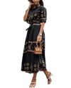 Leon Gori Maxi Dress In Black