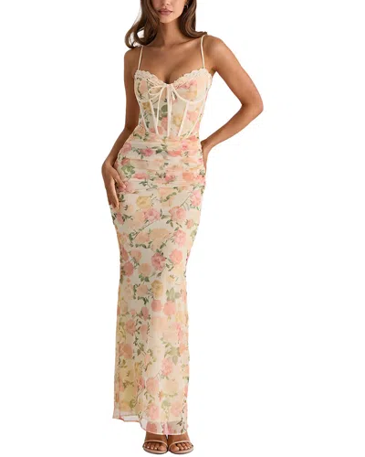 Leon Gori Maxi Dress In Multi