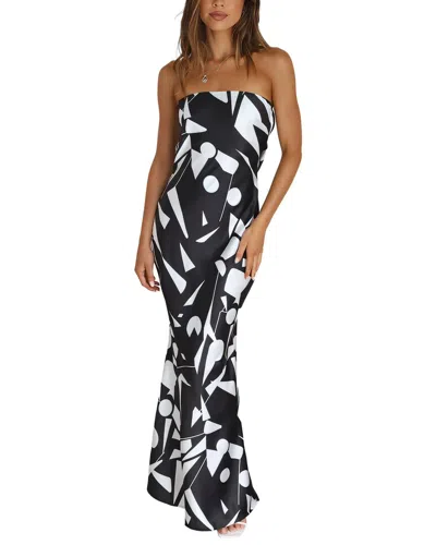 Leon Gori Maxi Dress In Black