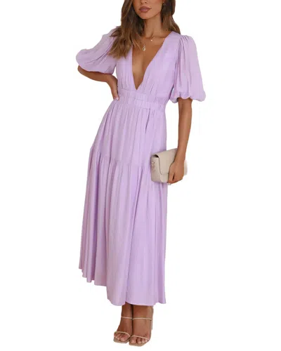 Leon Gori Maxi Dress In Pink