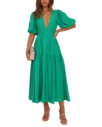 Leon Gori Maxi Dress In Purple