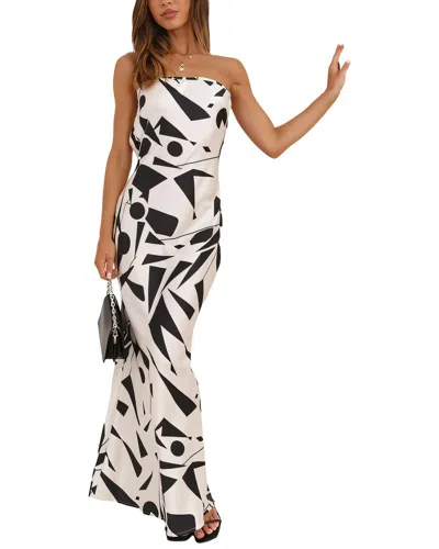 Leon Gori Maxi Dress In Multi