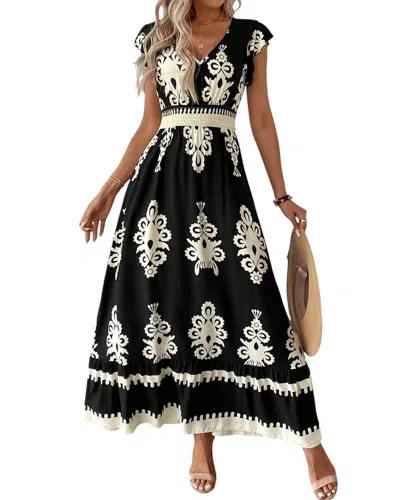 Leon Gori Maxi Dress In Black