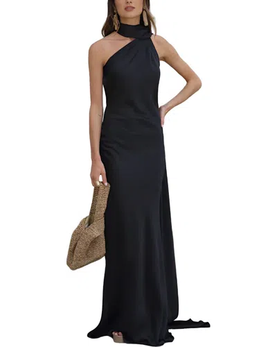 Leon Gori Maxi Dress In Black