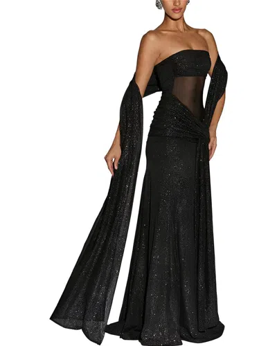 Leon Gori Maxi Dress In Black