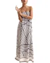 Leon Gori Maxi Dress In Multi