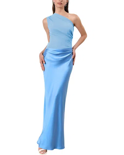 Leon Gori Maxi Dress In Blue