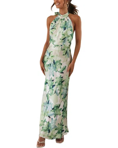 Leon Gori Maxi Dress In Multi