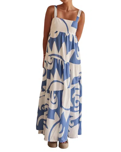 Leon Gori Maxi Dress In White