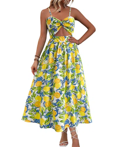 Leon Gori Maxi Dress In Multi