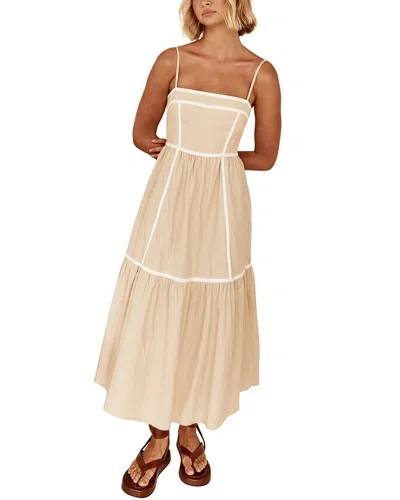 Leon Gori Maxi Dress In Animal Print