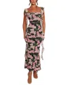 Leon Gori Maxi Dress In Green
