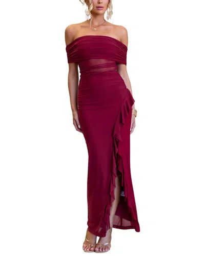 Leon Gori Maxi Dress In Pink