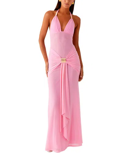 Leon Gori Maxi Dress In Pink