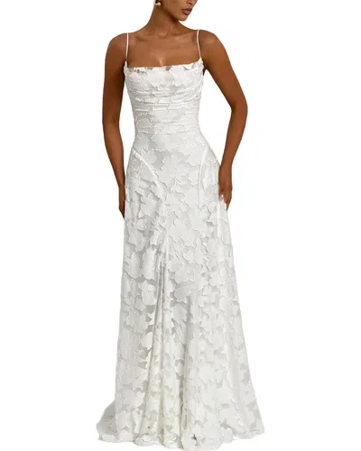 Leon Gori Maxi Dress In White