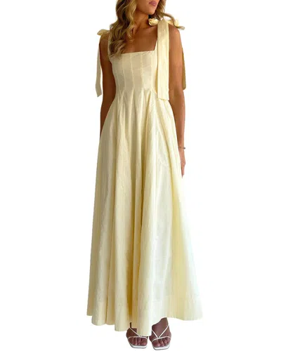Leon Gori Maxi Dress In Neutral