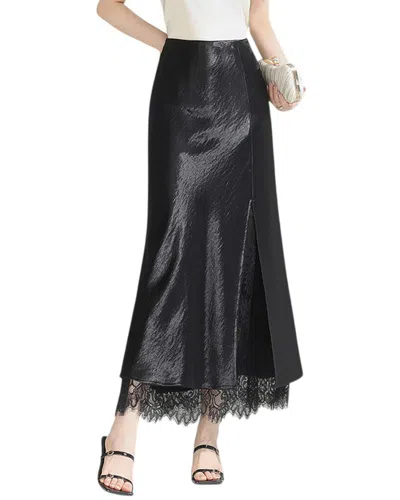 Leon Gori Maxi Skirt In Black