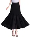 Leon Gori Maxi Skirt In Black