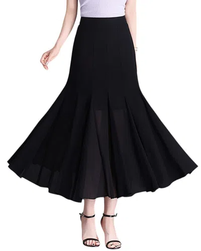 Leon Gori Maxi Skirt In Black