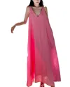 Leon Gori Midi Dress In Multi