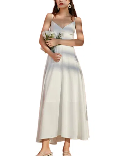 Leon Gori Midi Dress In Transparent