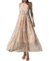 Leon Gori Midi Dress In Multi