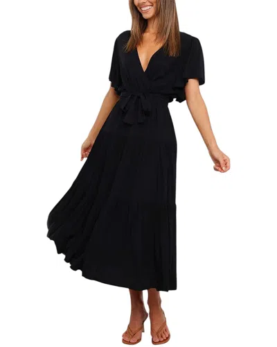 Leon Gori Midi Dress In Black