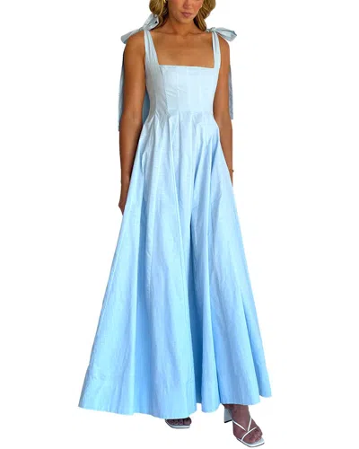Leon Gori Midi Dress In Blue