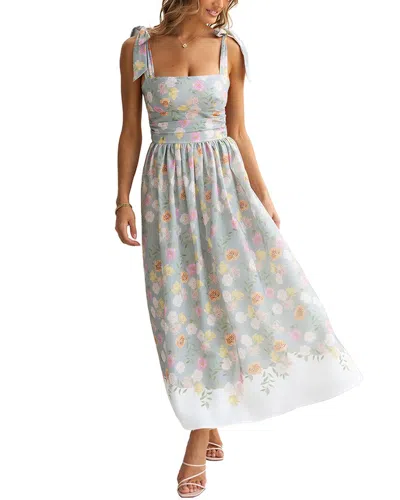 Leon Gori Midi Dress In Green